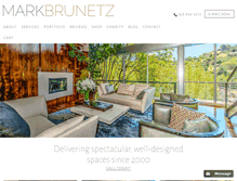 Tablet Screenshot of markbrunetz.com
